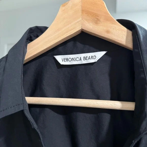 Veronica Beard Tabby Poplin Shirt Dress - Picture 6 of 8